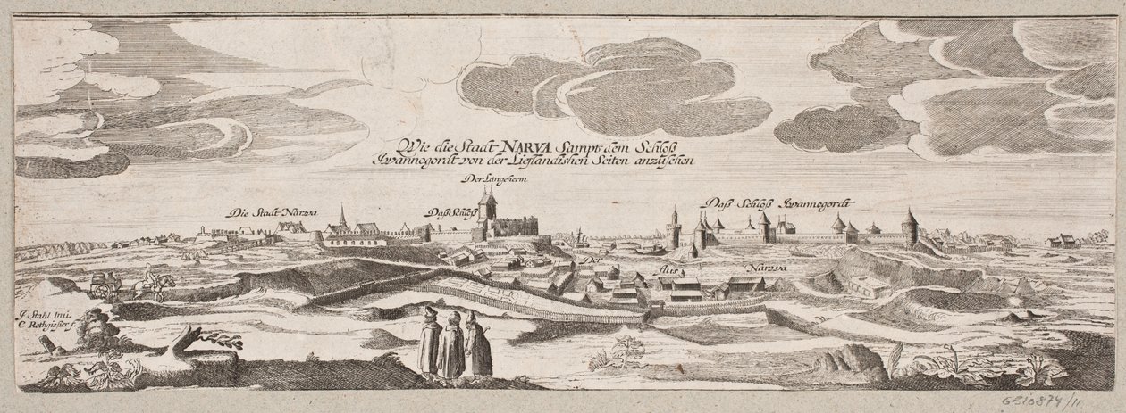 Vue de Narva - Christian Rothgiesser