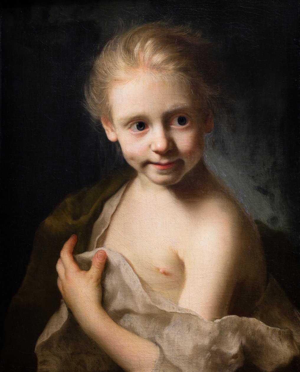 Petite fille blonde - Christian Seybold