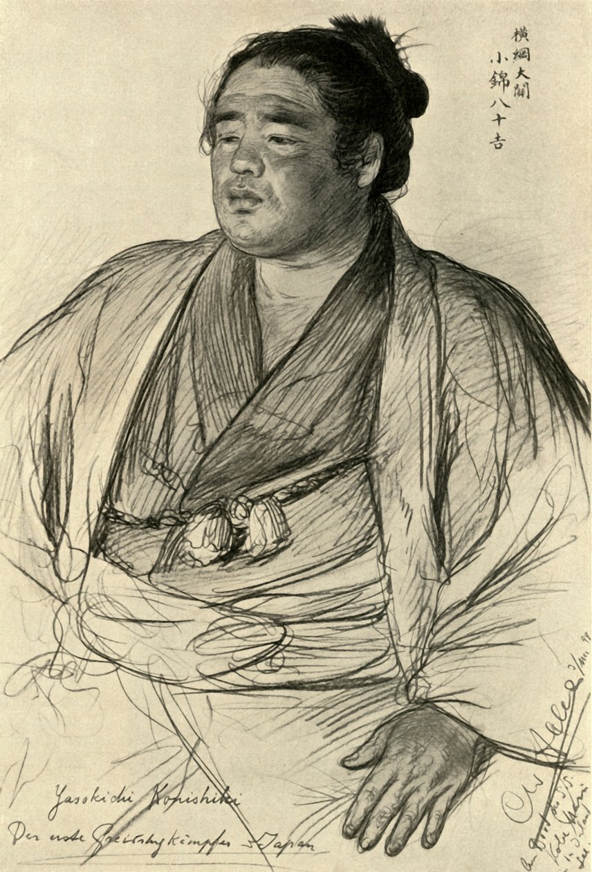 Konishiki Yasokichi, 1898 - Christian Wilhelm Allers