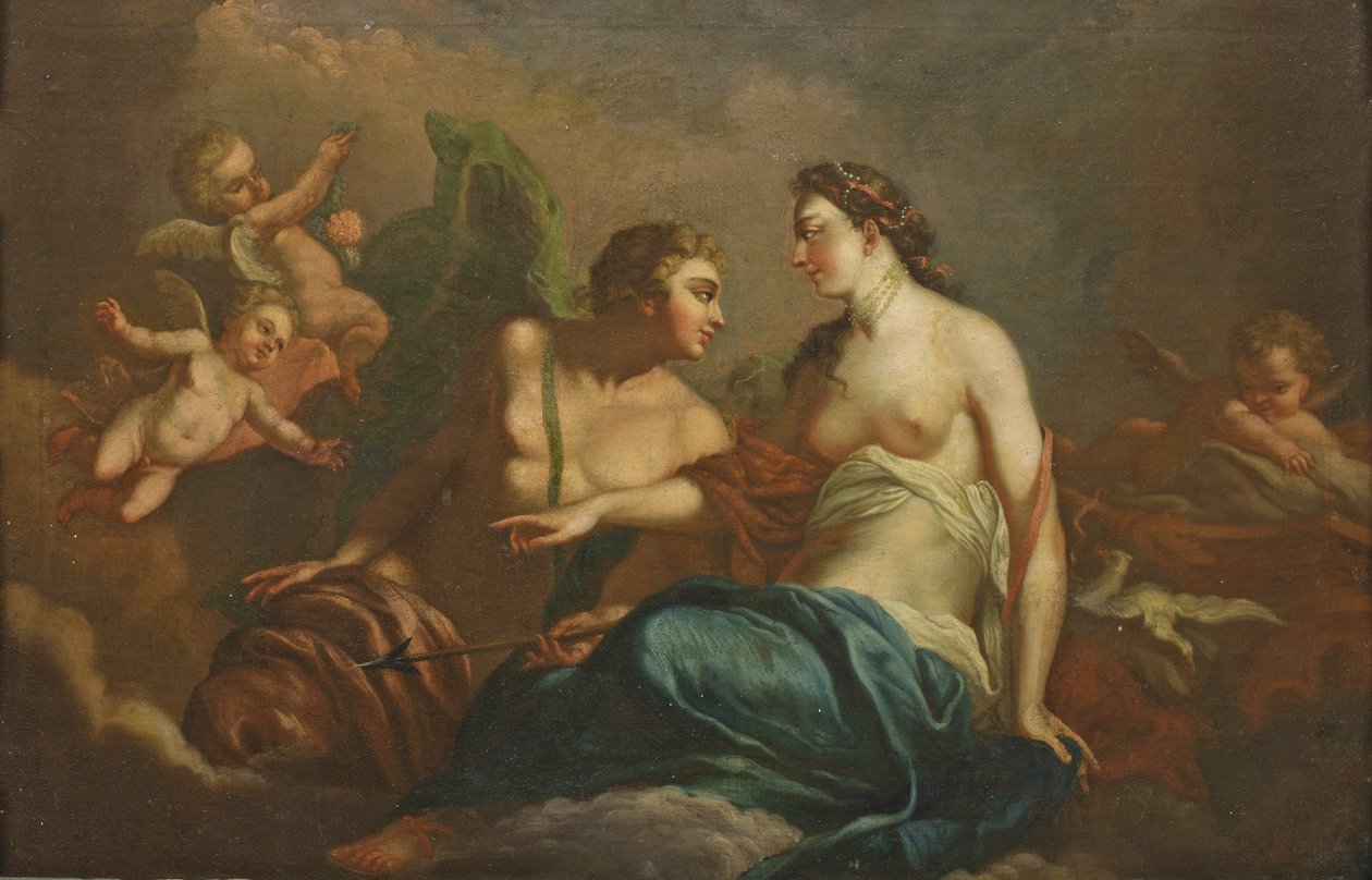 Christian Wilhelm Ernst Dietrich gen. Dietricy - Adonis et Aphrodite - Christian Wilhelm Ernst Dietrich