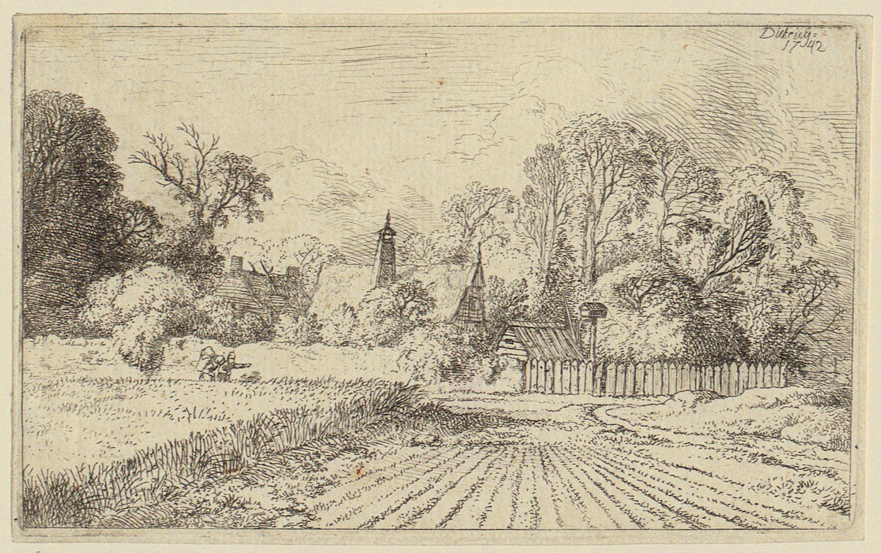 Un chemin près d