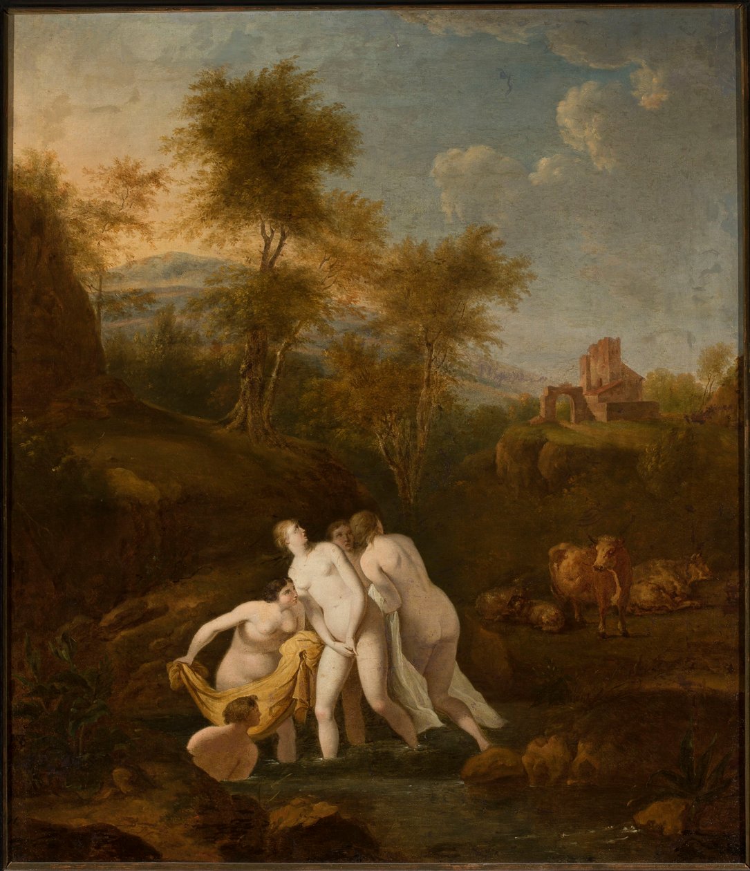 Le bain des nymphes - Christian Wilhelm Ernst Dietrich