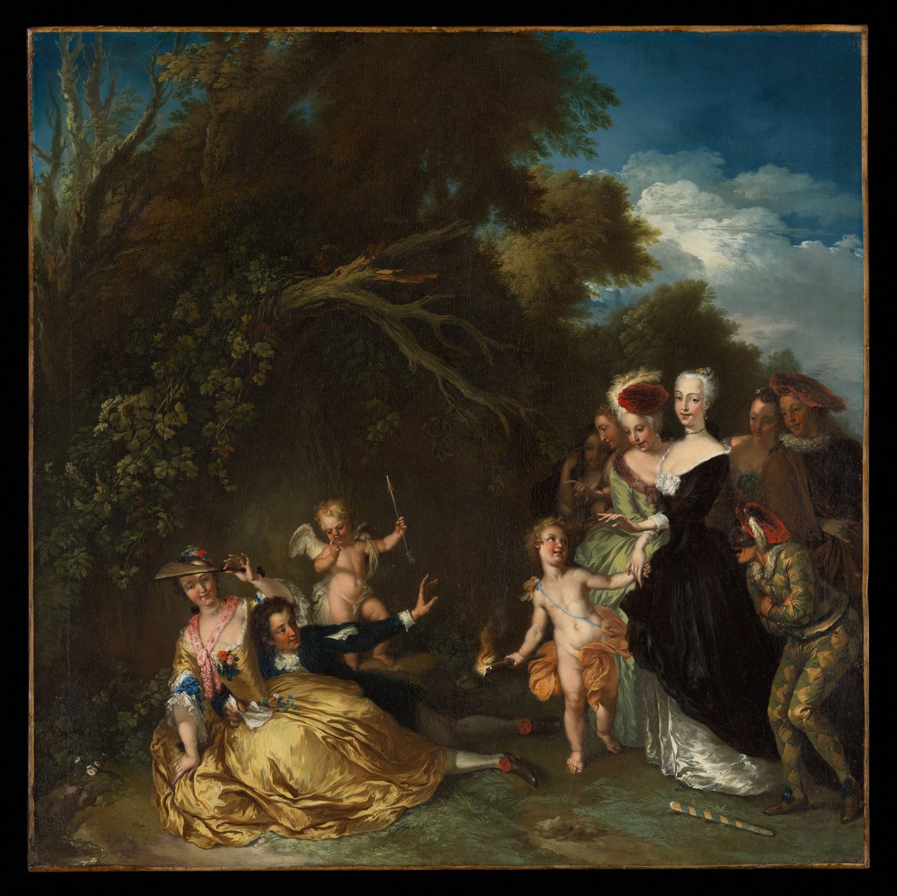 Surprise, ou infidélité découverte - Christian Wilhelm Ernst Dietrich