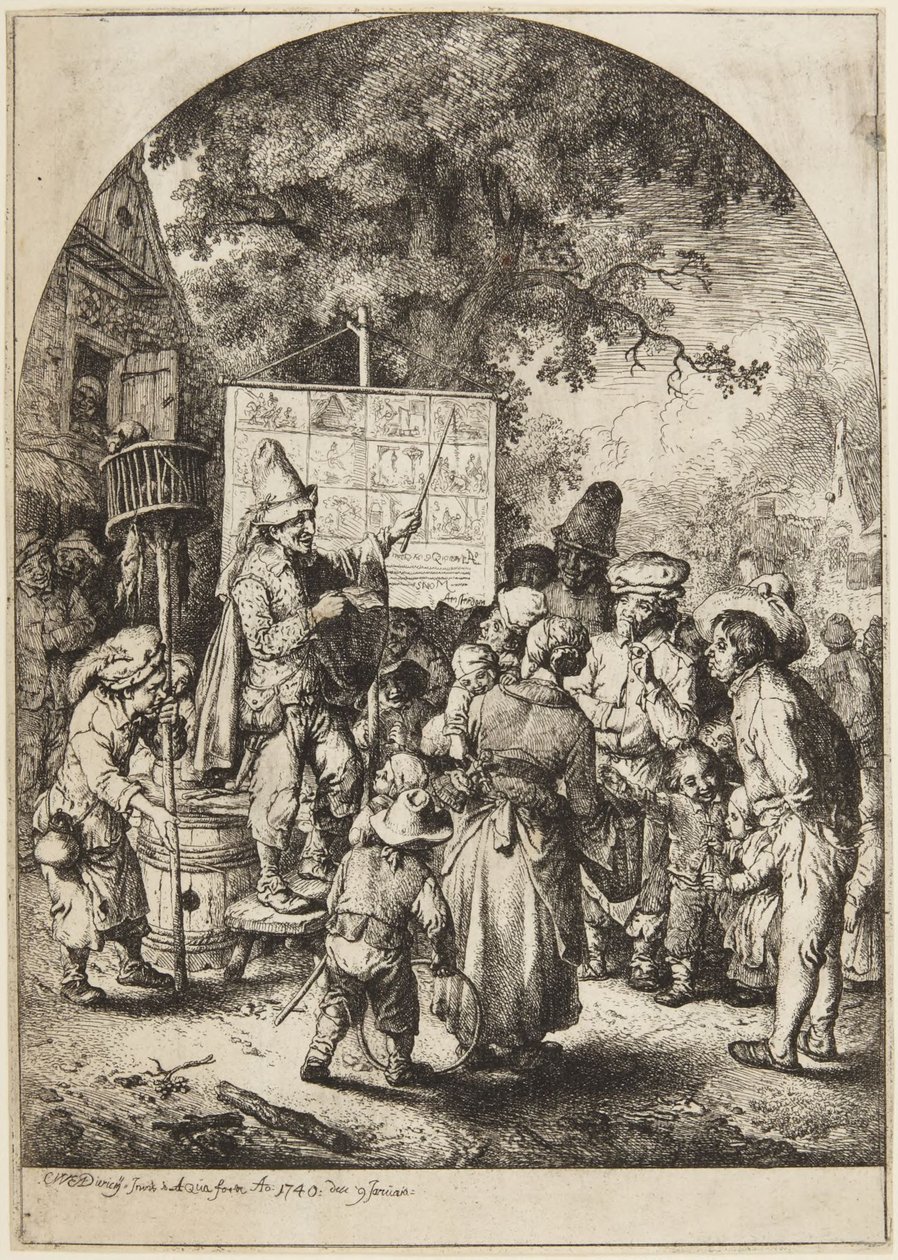 Le chanteur de ballades - Christian Wilhelm Ernst Dietrich