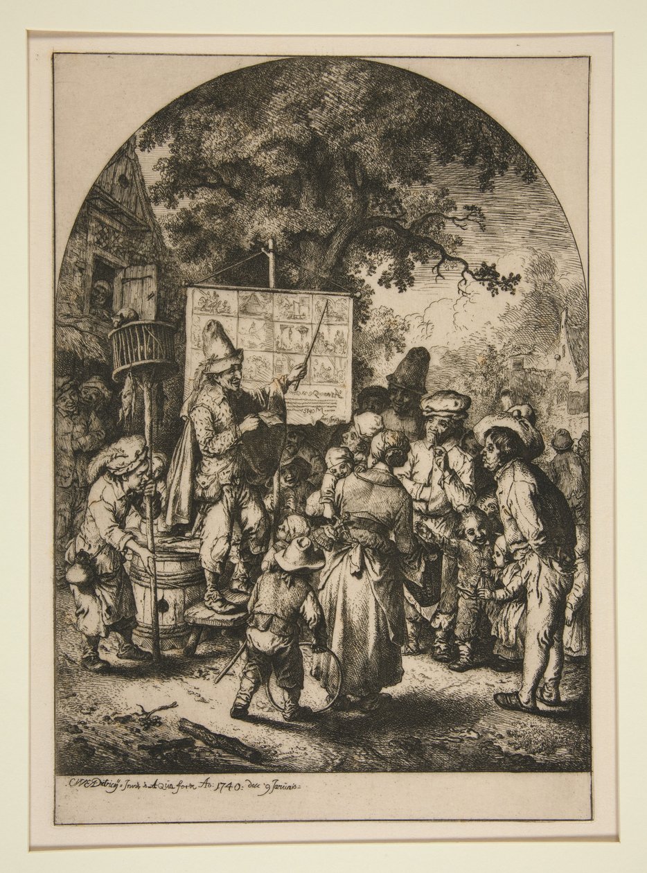 Le charlatan - Christian Wilhelm Ernst Dietrich