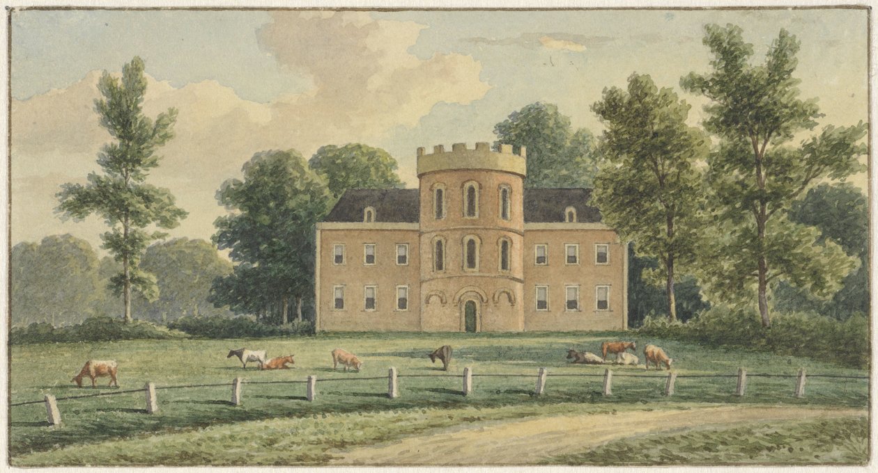 La maison de Wildenborch, près de Lochem - Christianus Hendricus Hein