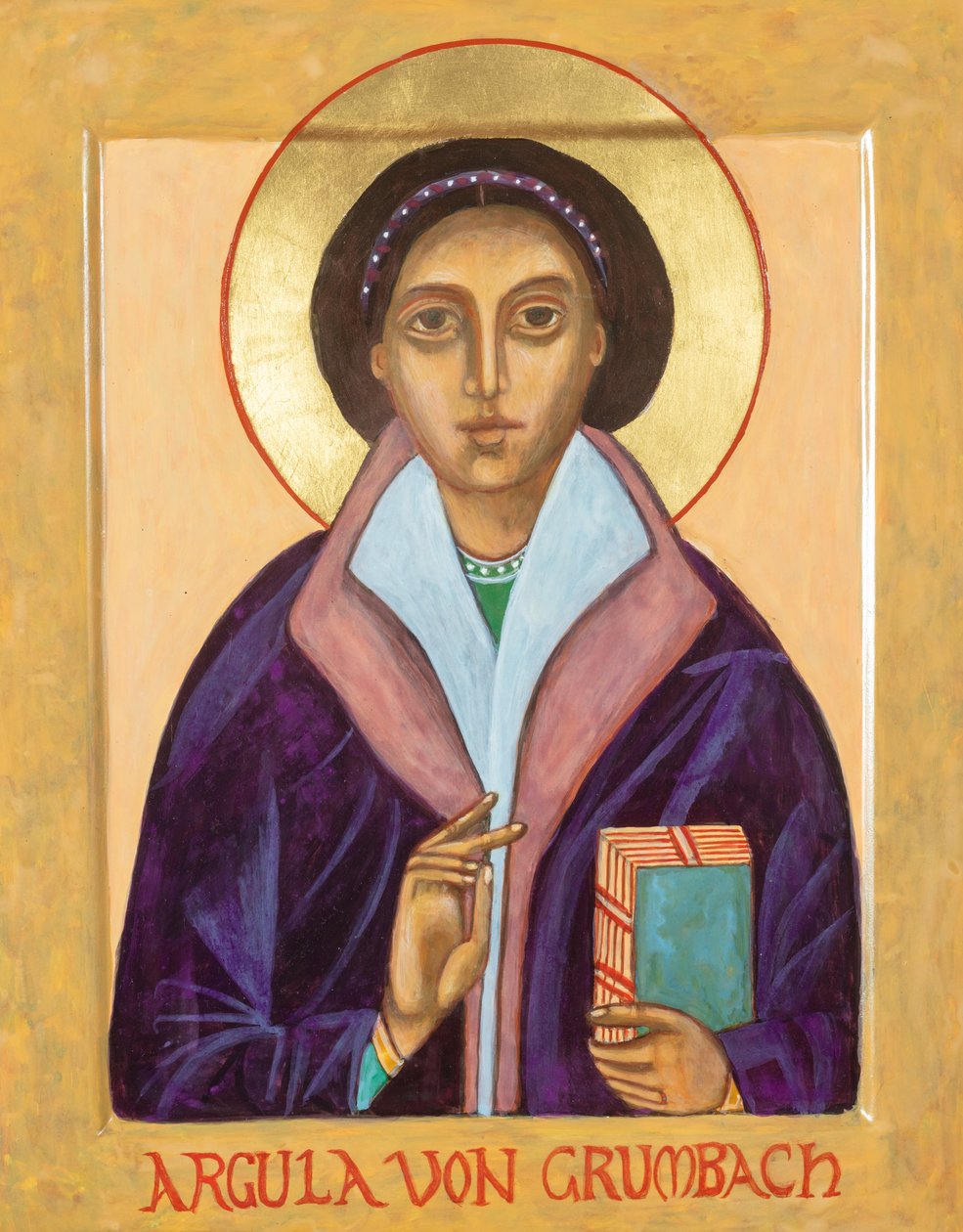 Argula Von Grumbach, 2018 (tempera à l