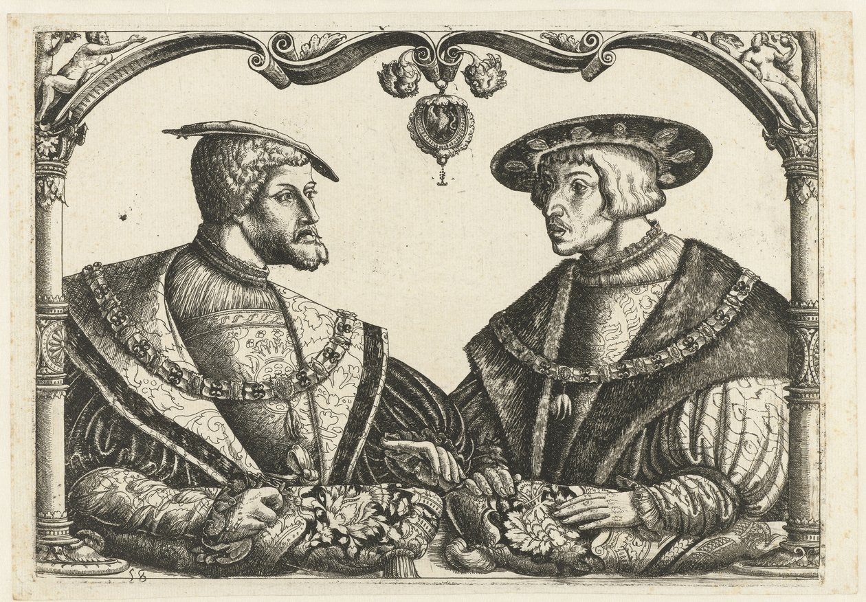 Charles V et Ferdinand I - Christoffel Bockstorffer