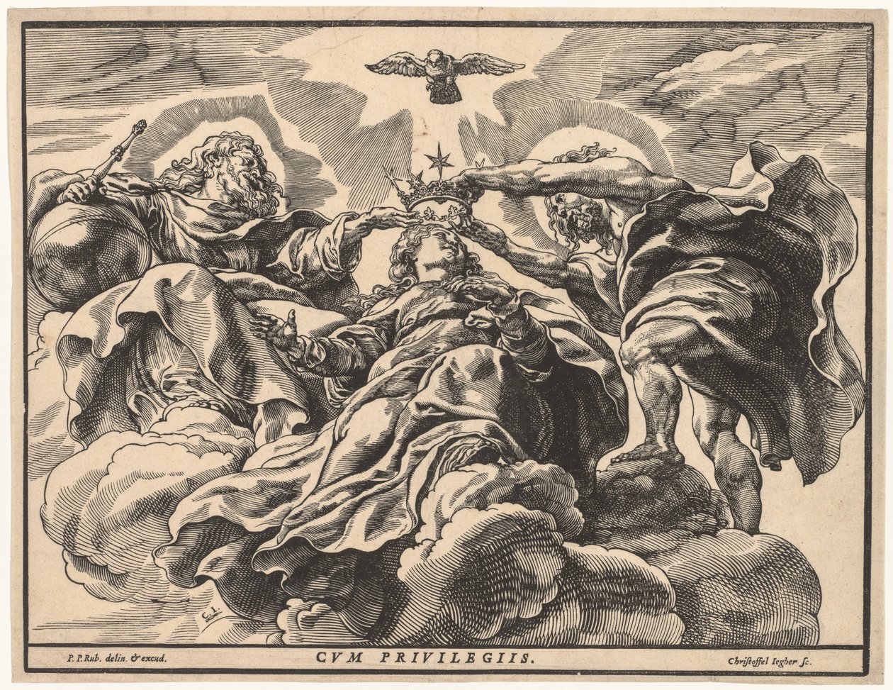 Couronnement de la Vierge, 1632-36 - Christoffel Jegher