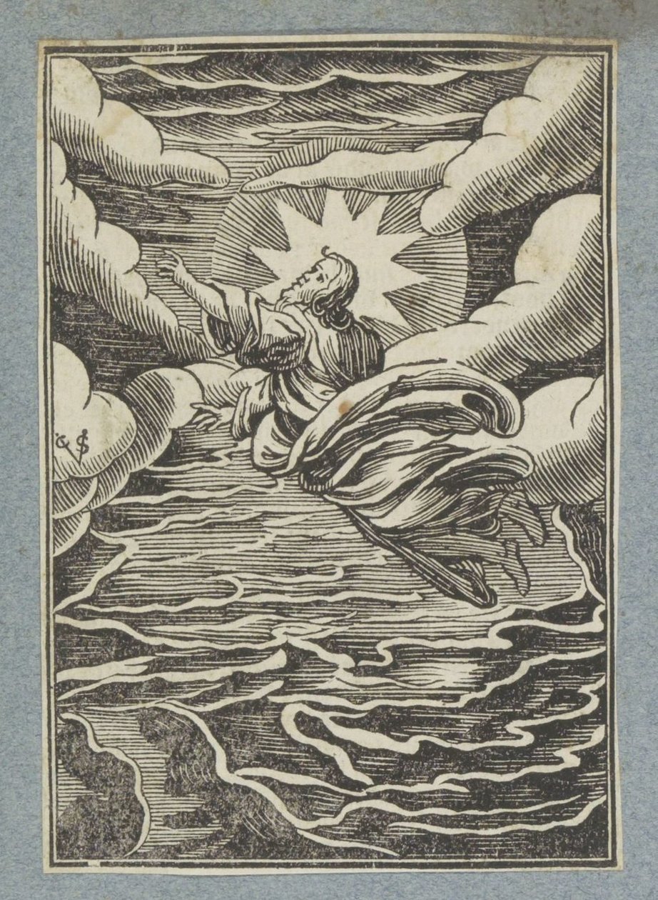 Premier jour de la création : séparation de la lumière et des ténèbres - Christoffel van Sichem (II)