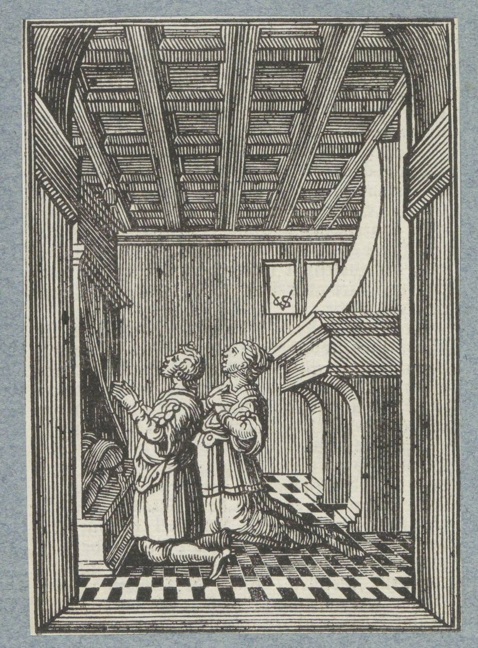 Nuit de noces de Tobias et Sara - Christoffel van Sichem (II)