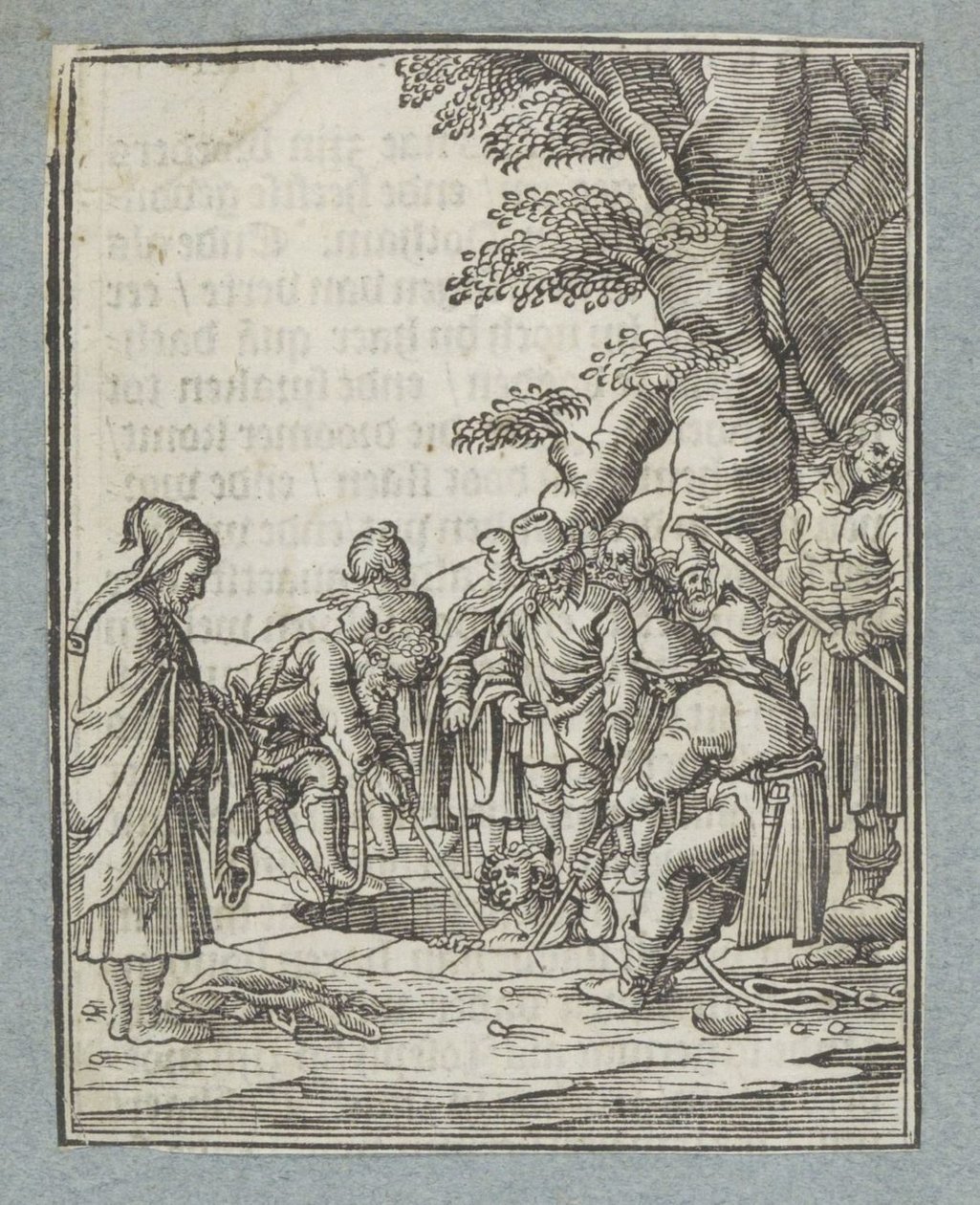 Joseph tiré du puits par ses frères - Christoffel van Sichem (II)