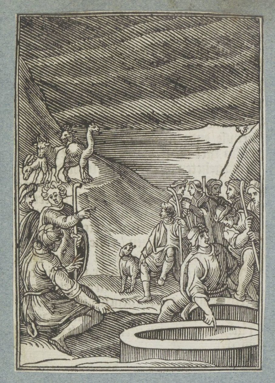 Joseph jeté dans le puits - Christoffel van Sichem (II)