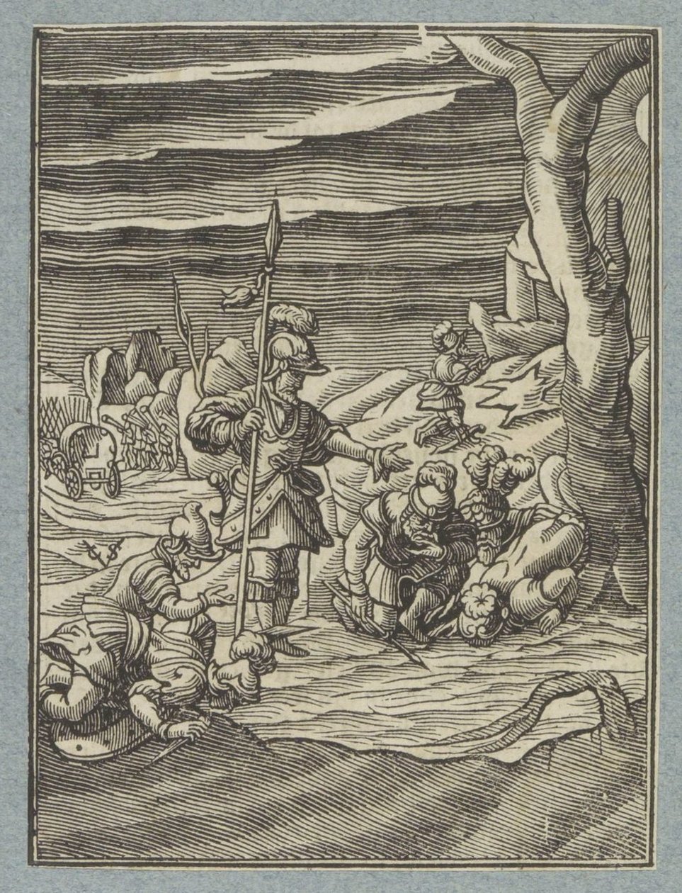 Sélection des hommes de Gédéon - Christoffel van Sichem (II)