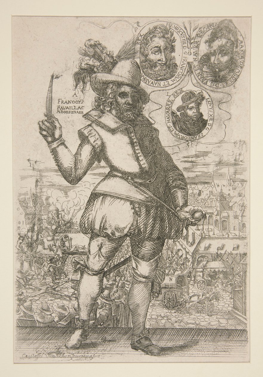Francoys Ravaillac - Christoffel van Sichem I