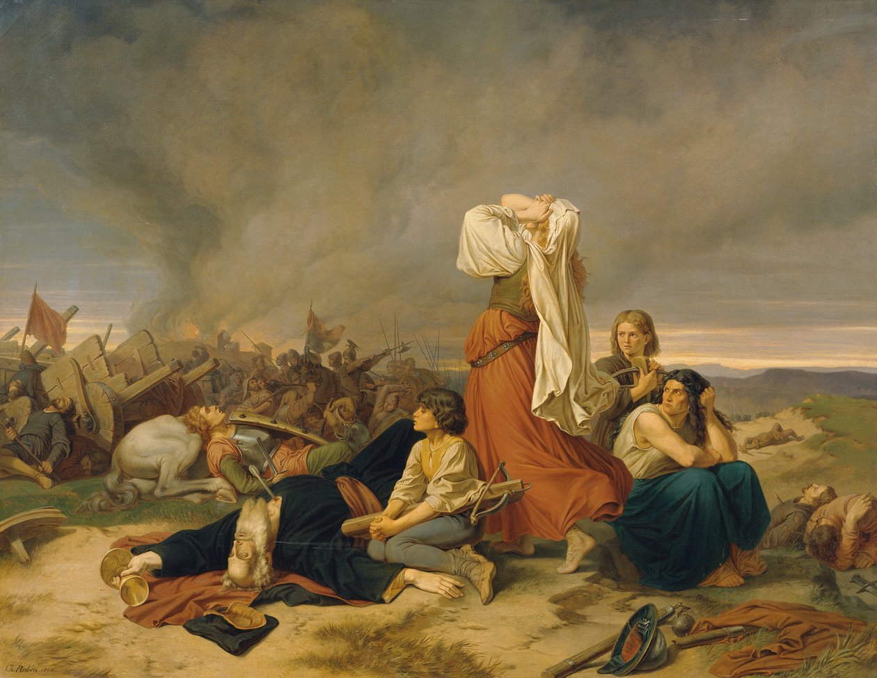 La bataille de Lipan 1434 - Christoph Christian Ruben