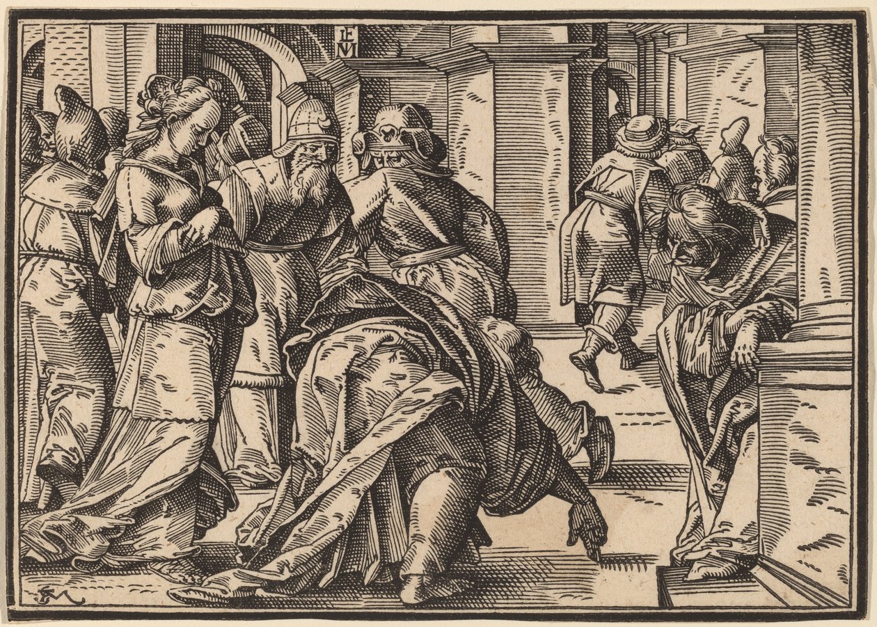 Le Christ Annonce à Ses Disciples le Jugement Dernier - Christoph Murer