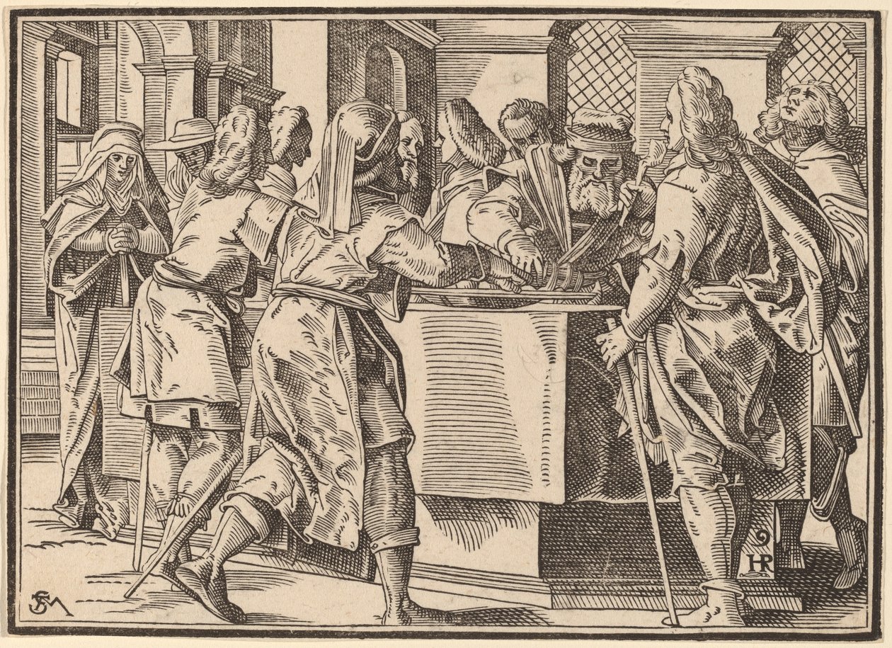 Christ annonce à ses disciples le Jugement dernier - Christoph Murer
