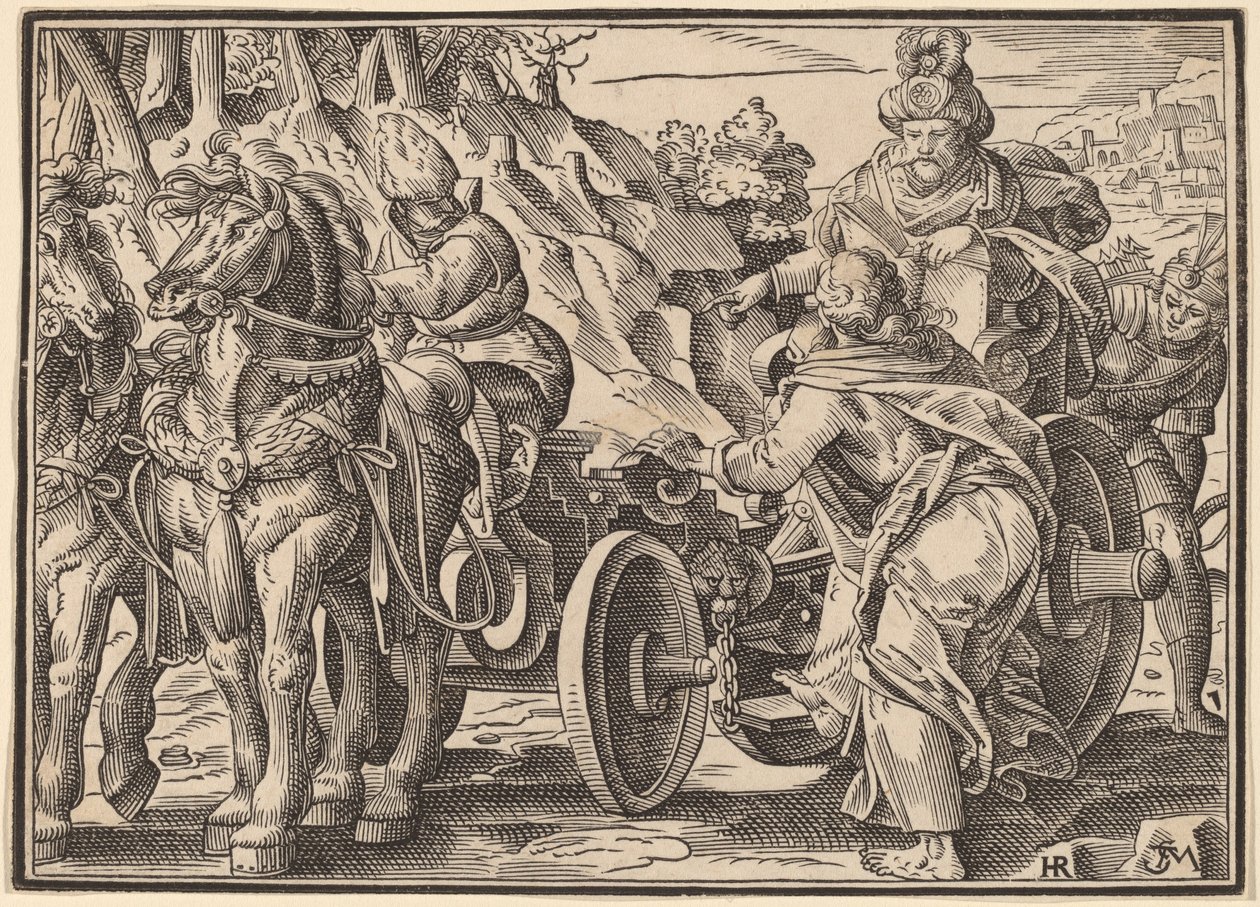 Christ annonce à ses disciples le Jugement dernier - Christoph Murer