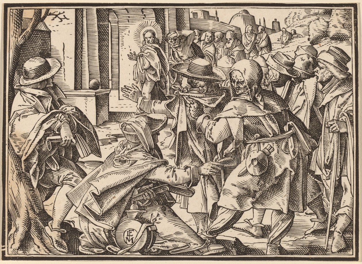 Le Christ annonce à ses disciples le Jugement dernier - Christoph Murer