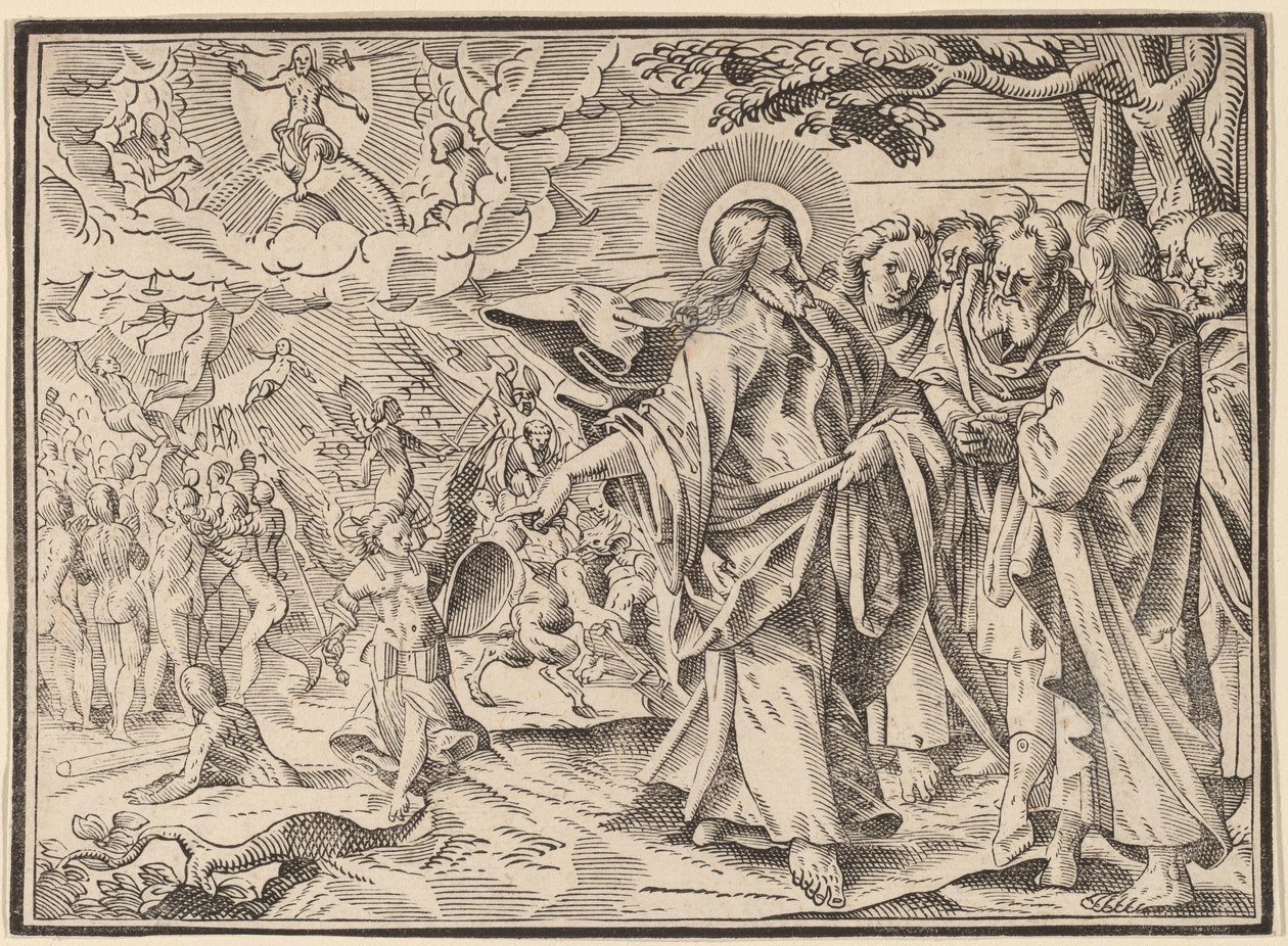 Le Christ Annonce à ses Disciples le Jugement Dernier - Christoph Murer