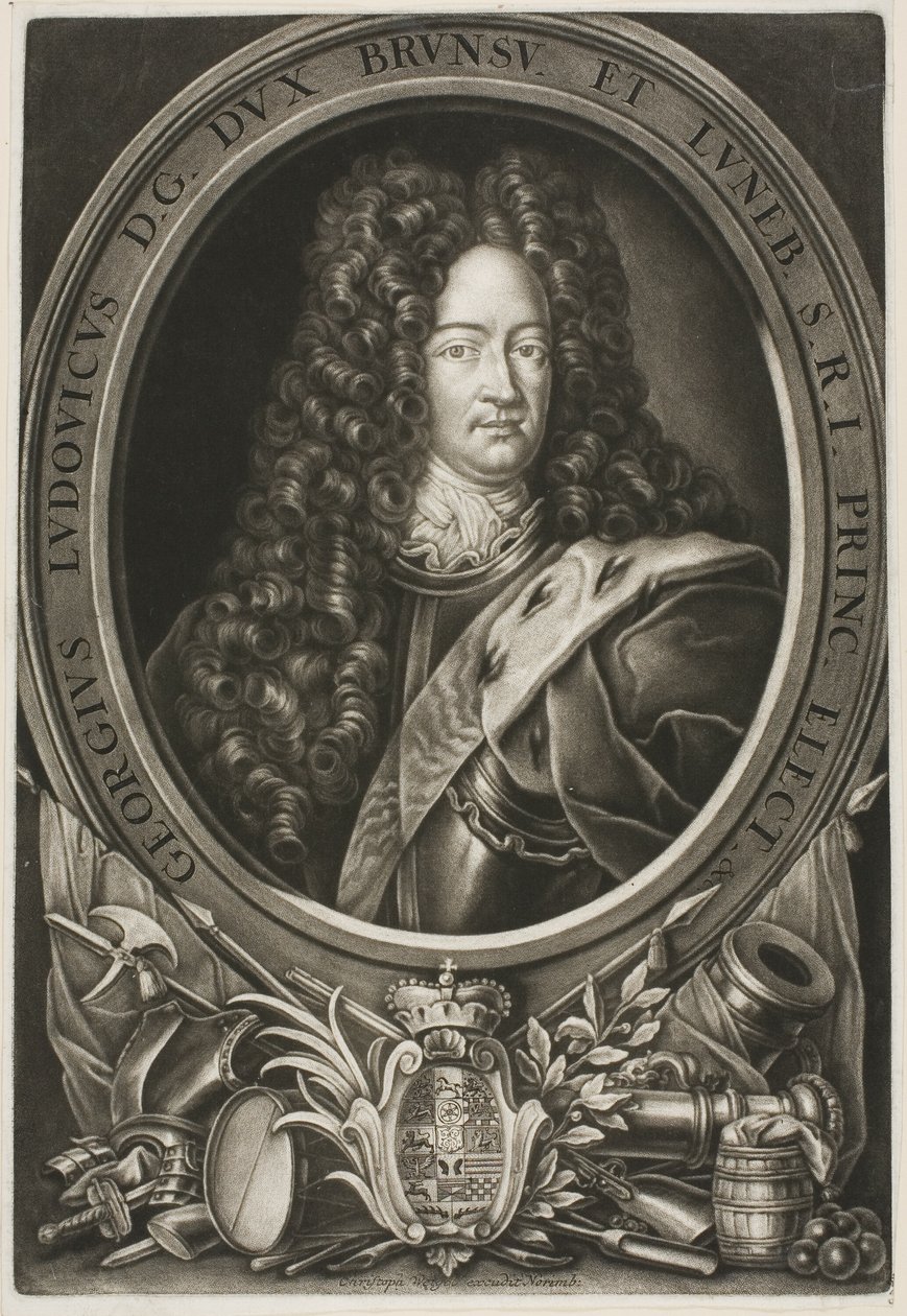 Georg Ludwig, duc de Brunswick - Christoph Weigel