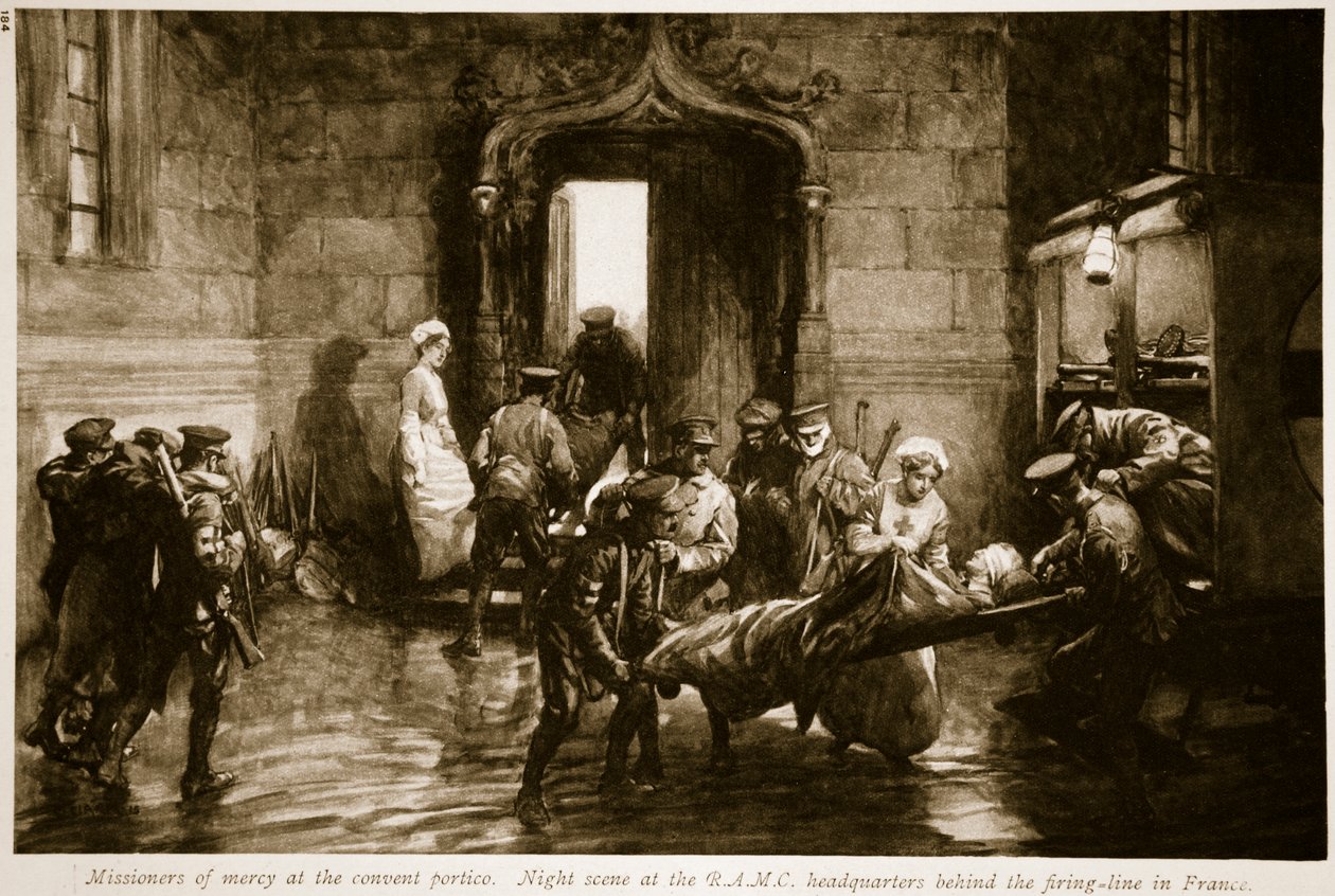 Missionnaires de la miséricorde au portique du couvent, 1914-19 - Christopher Clark