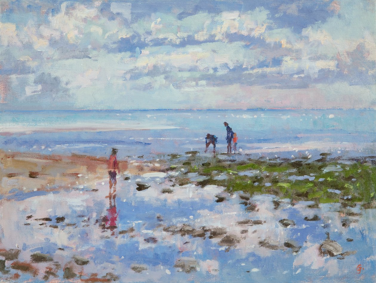 Marée basse à Charmouth, 2012 - Christopher Glanville