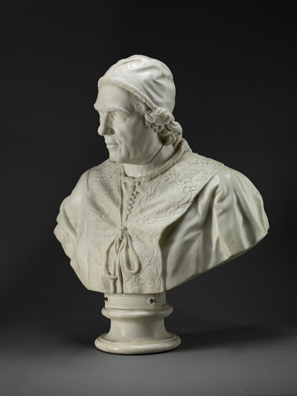 Pape Clément XIV (1705-74) - Christopher (attr.to) Hewetson