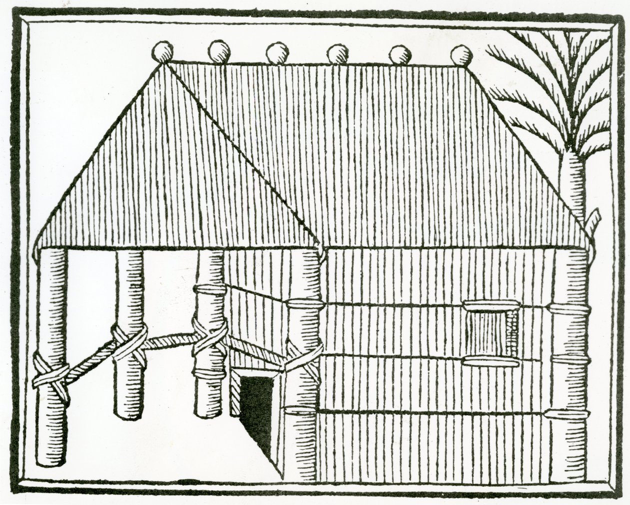 Une habitation indienne de 