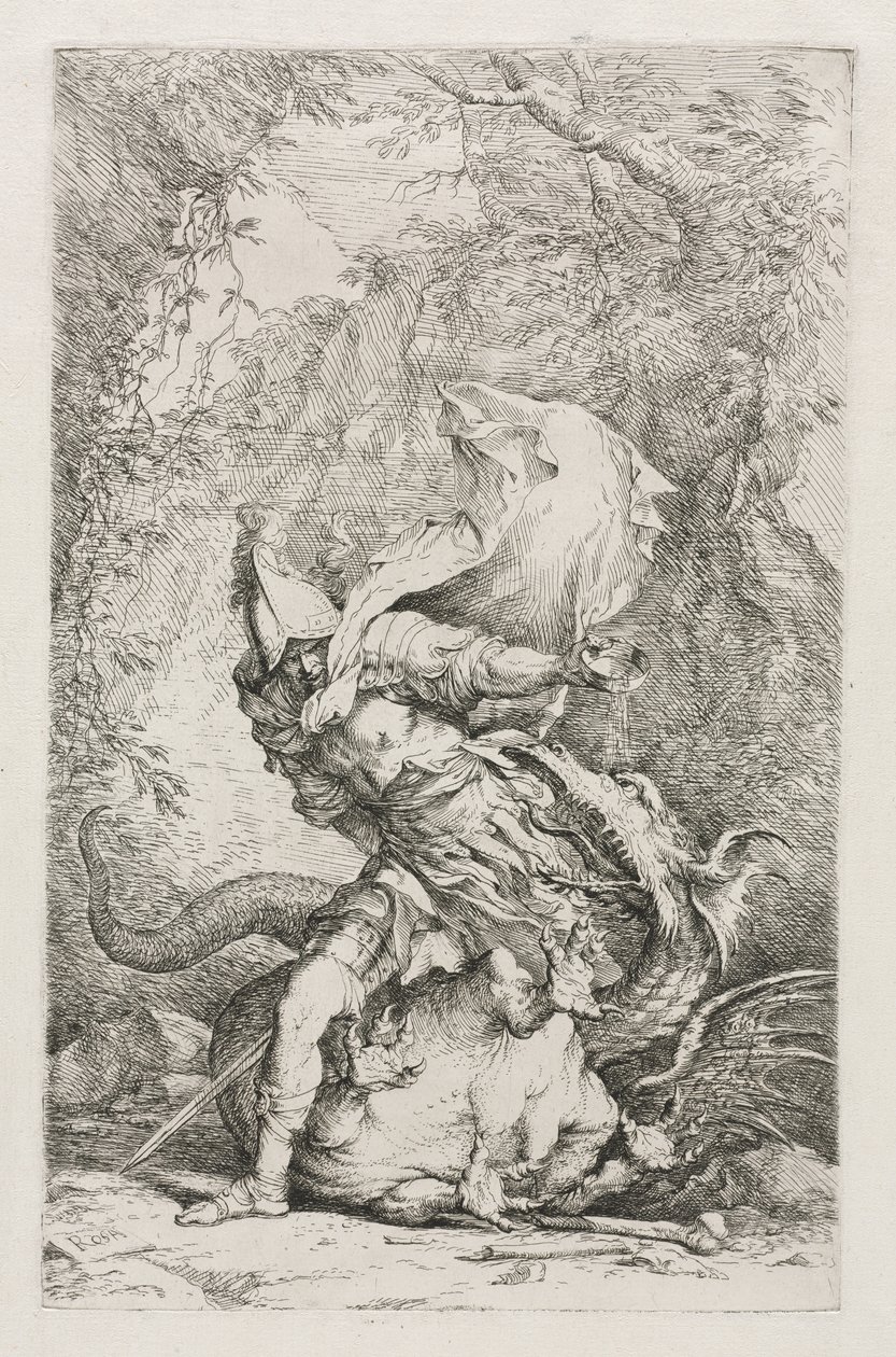 Jason et le dragon - Christopher Richard Wynne Nevinson