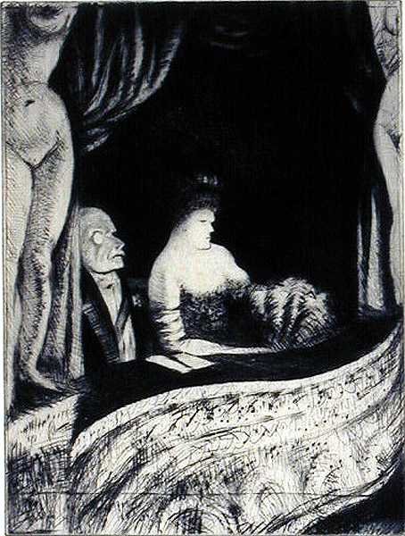 Succès (Une loge au théâtre) - Christopher Richard Wynne Nevinson