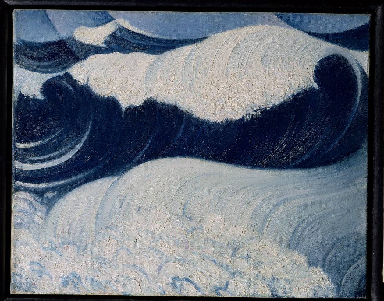 La Vague, 1917 - Christopher Richard Wynne Nevinson