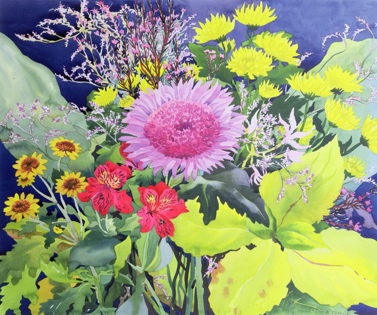 Fleurs en décembre - Christopher Ryland