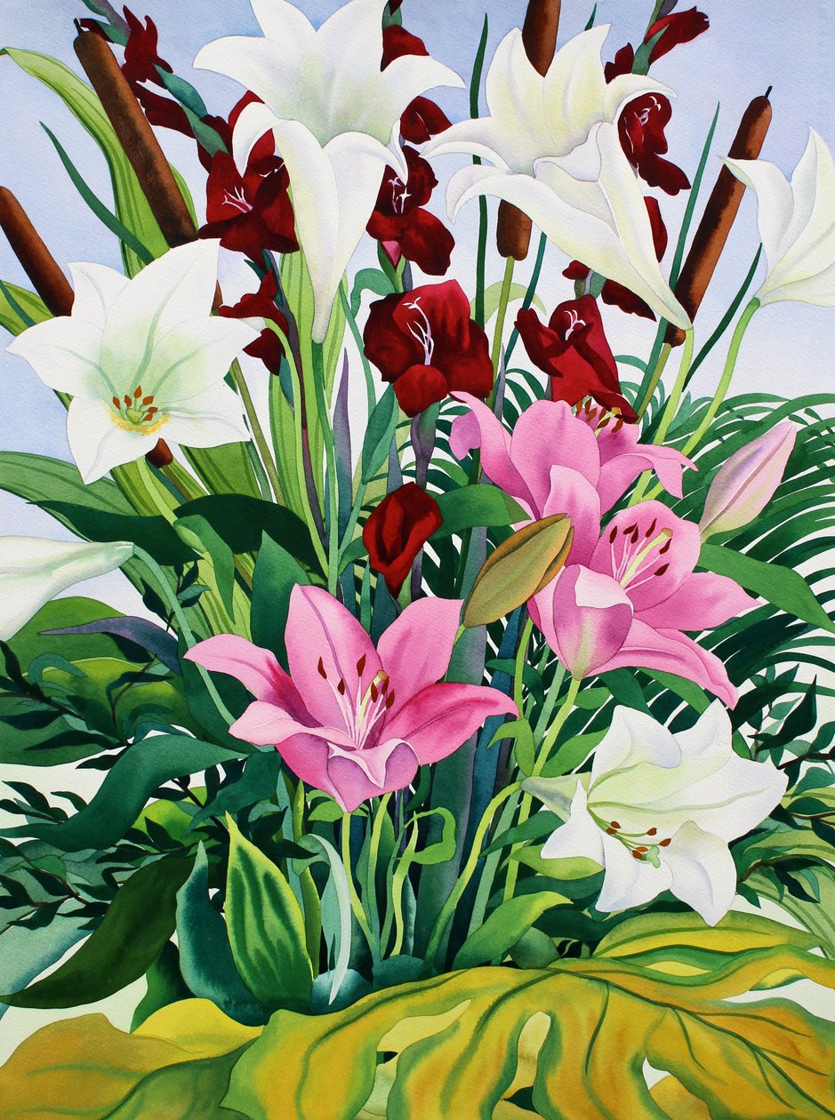 Lys et massettes - Christopher Ryland