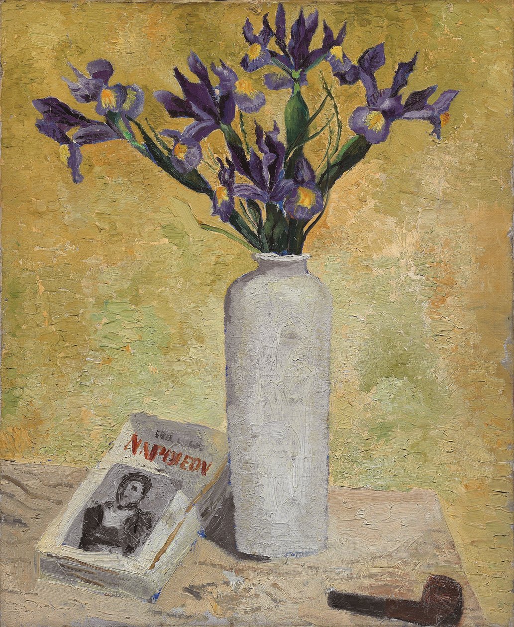 Iris dans un Vase Haut - Christopher Wood