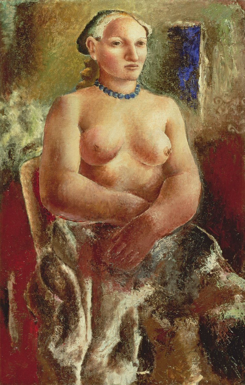Le collier bleu, 1926 - Christopher Wood