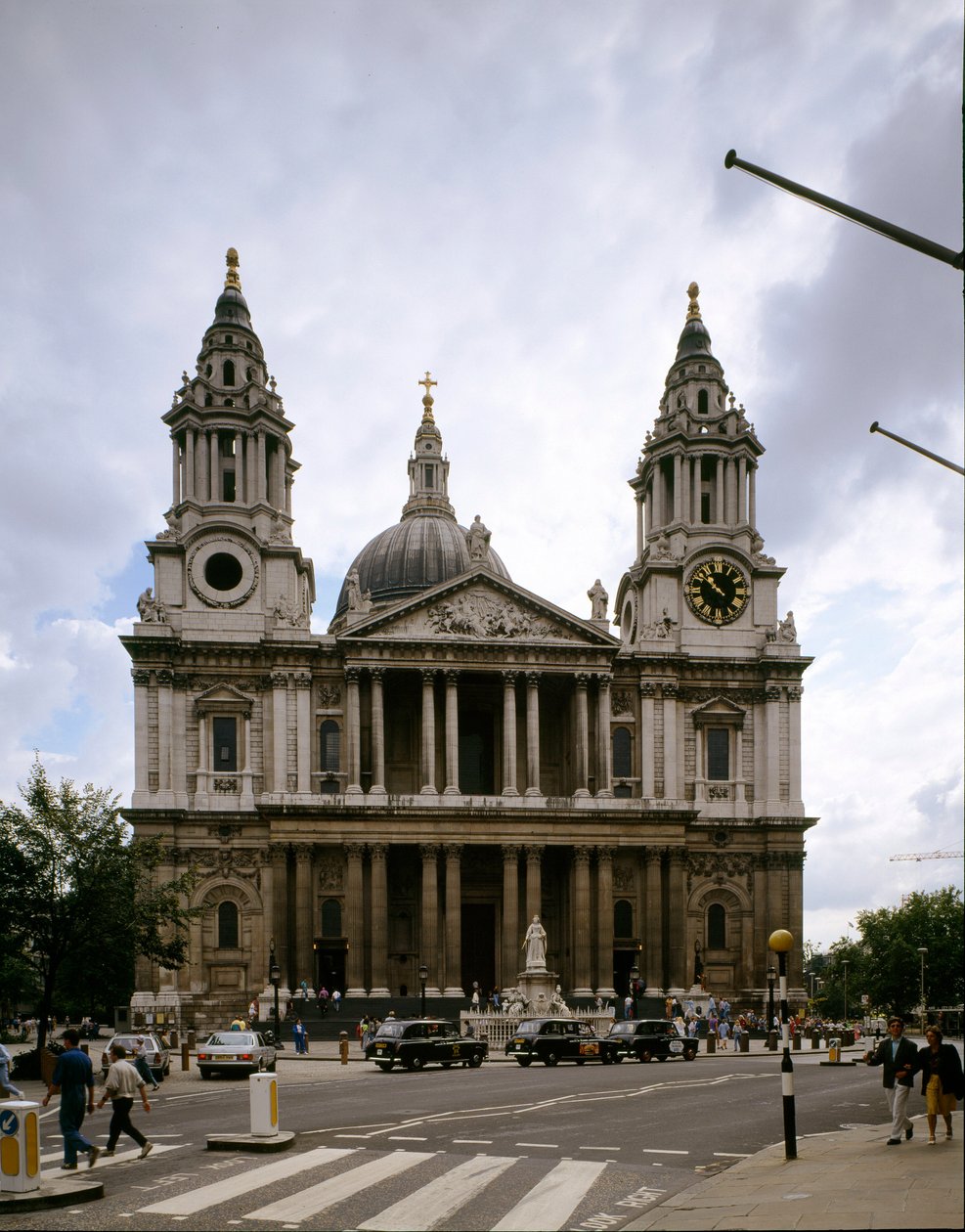 Vue de la cathédrale Saint-Paul conçue par l