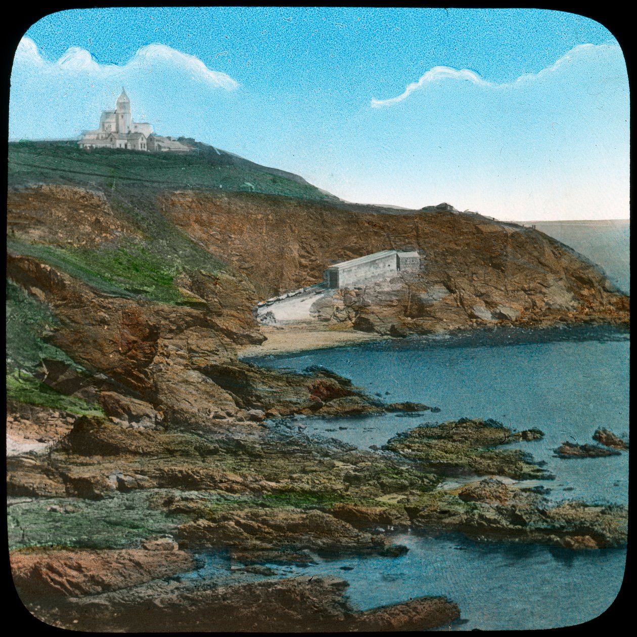 Le Phare de Lizard, Cornouailles, fin du 19e ou début du 20e siècle - Church Army Lantern Department