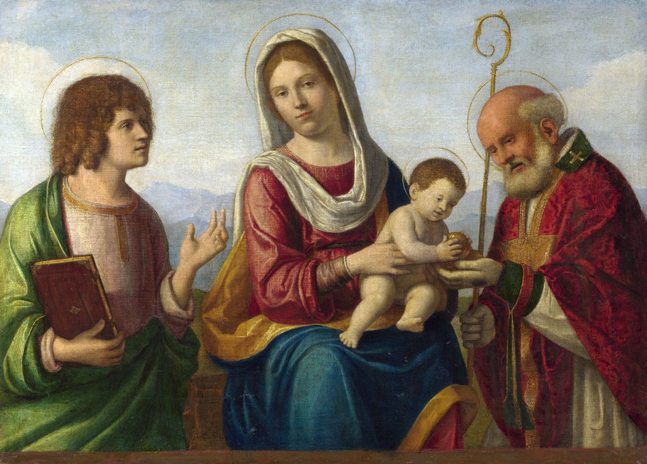 Madone et Enfant entre saint Jean l