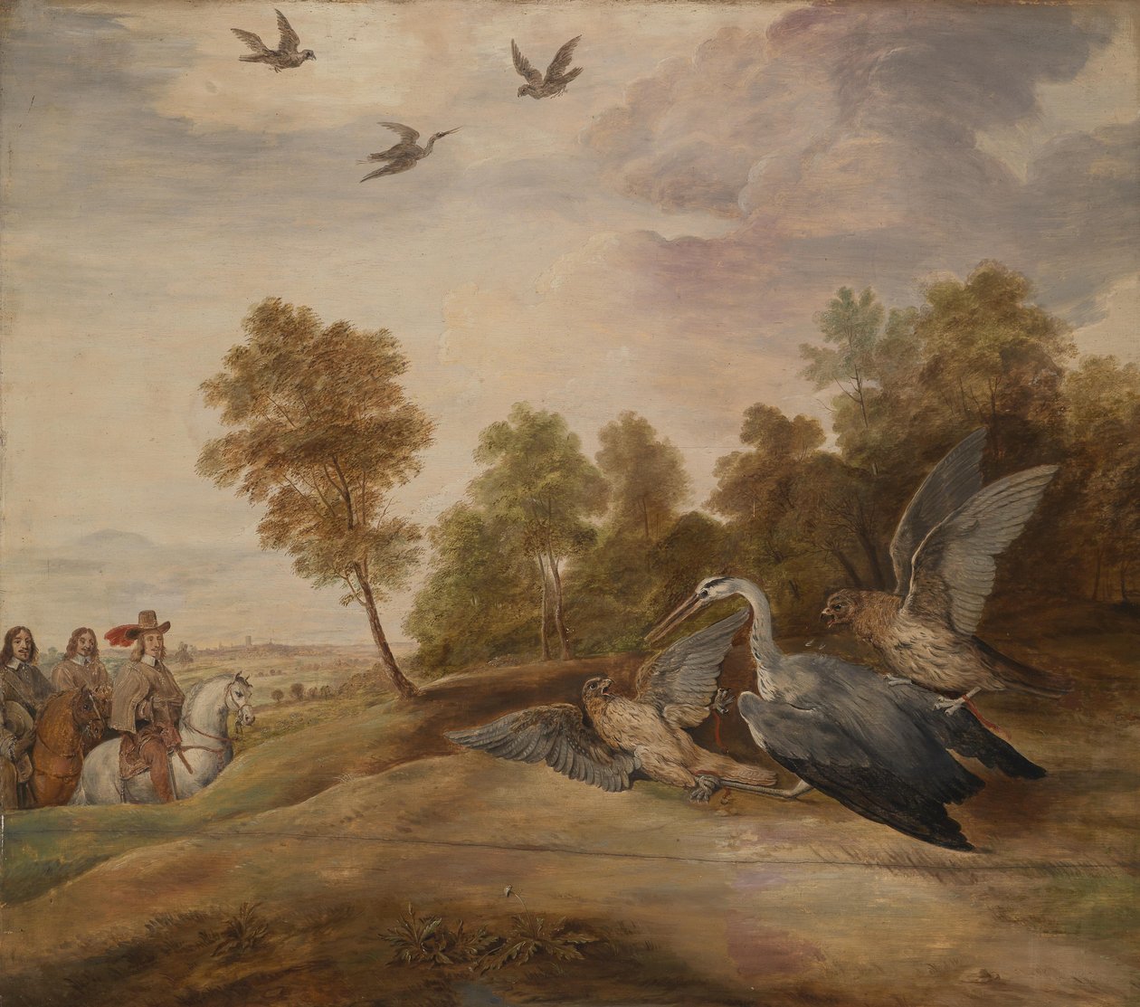 La chasse au faucon du gouverneur l