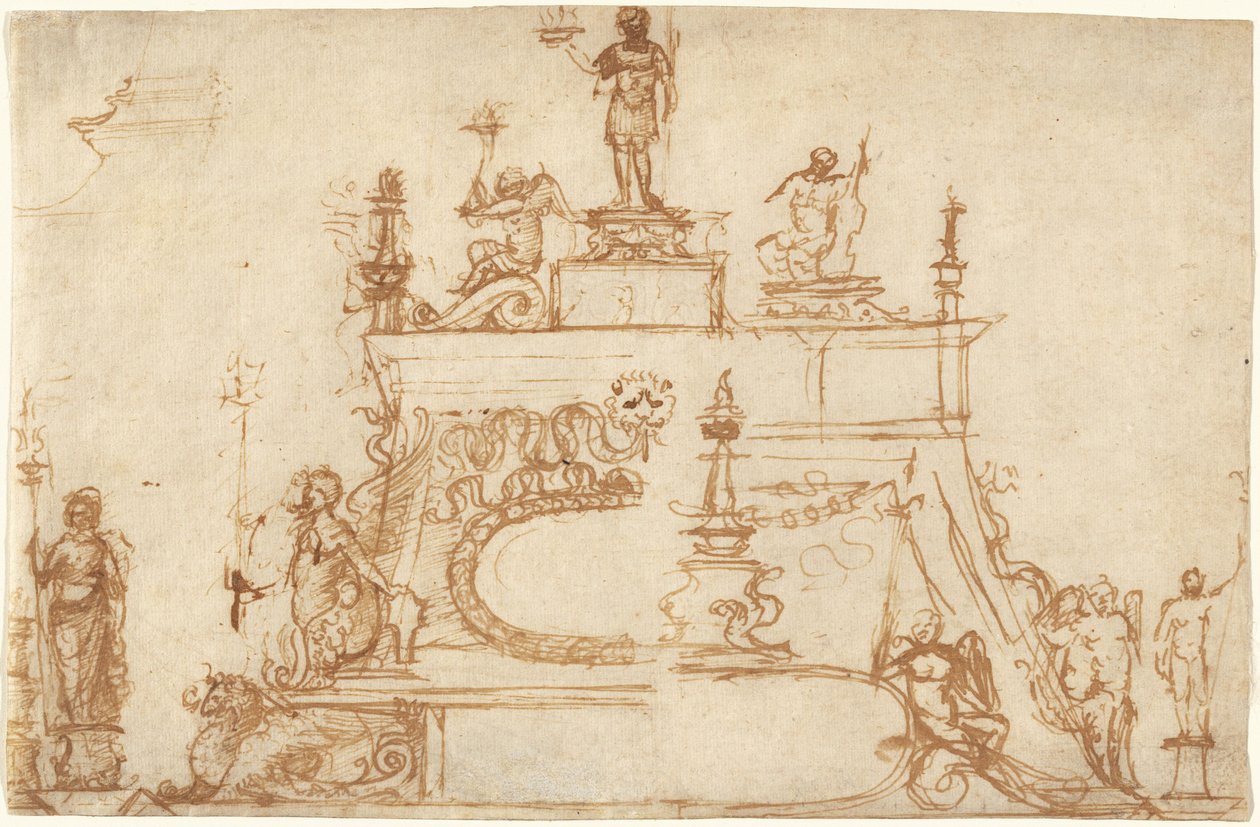 Études pour petits bronzes avec motifs classiques - Circle of Andrea Riccio Paduan