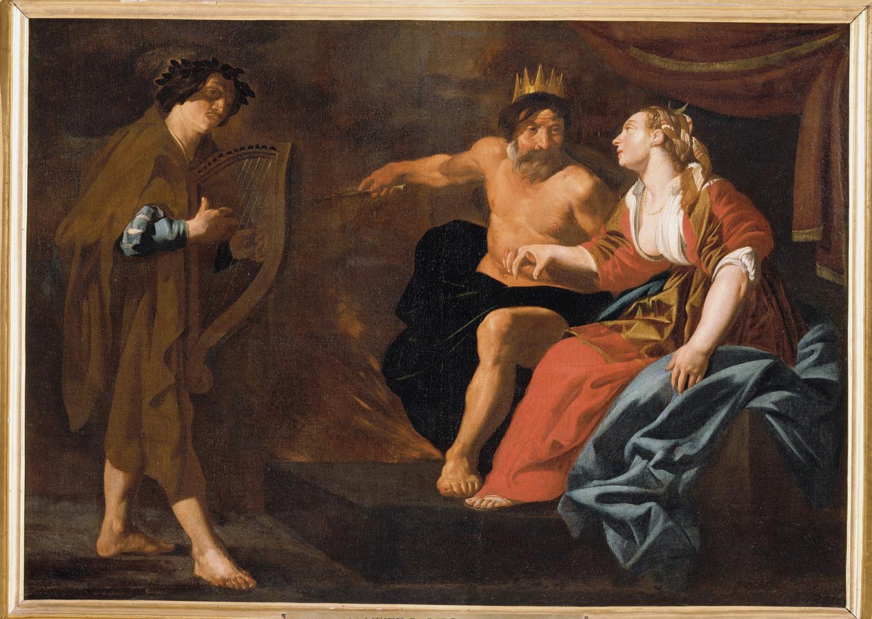 Orphée, Pluton et Proserpine - Claes Cornelisz. Moeyaert