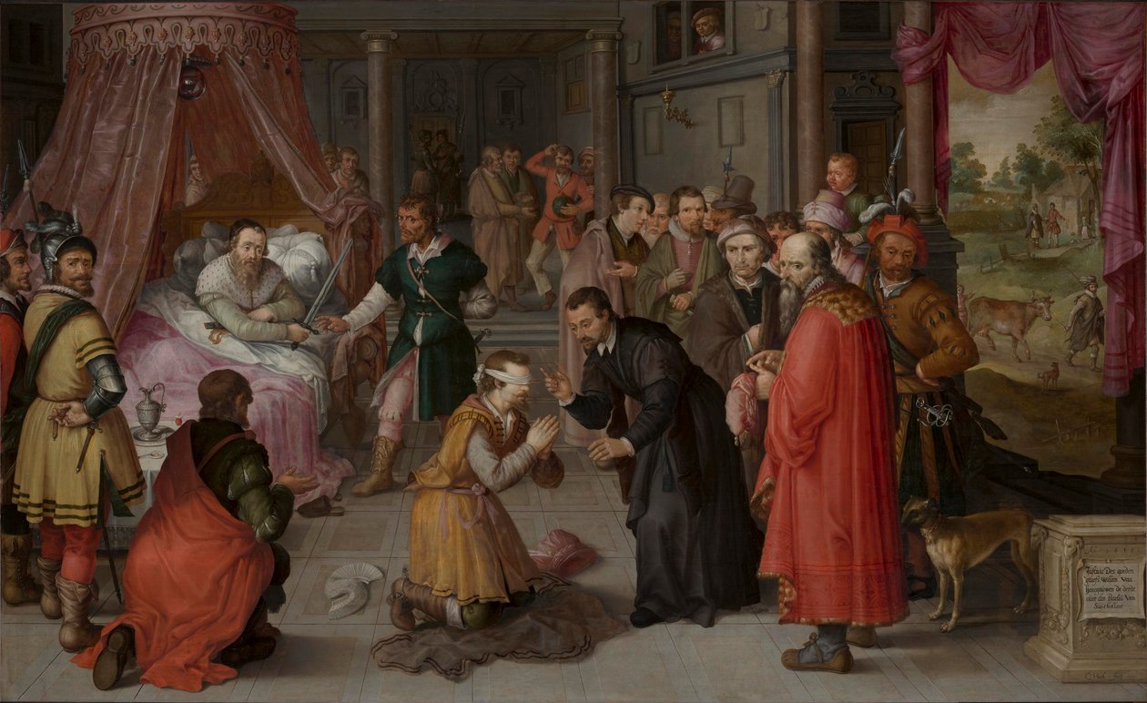 La justice de Guillaume III, comte de Hollande par Claes Jacobsz. van der Heck Stedelijk Museum Alkmaar 021015 - Claes Jacobsz van der Heck