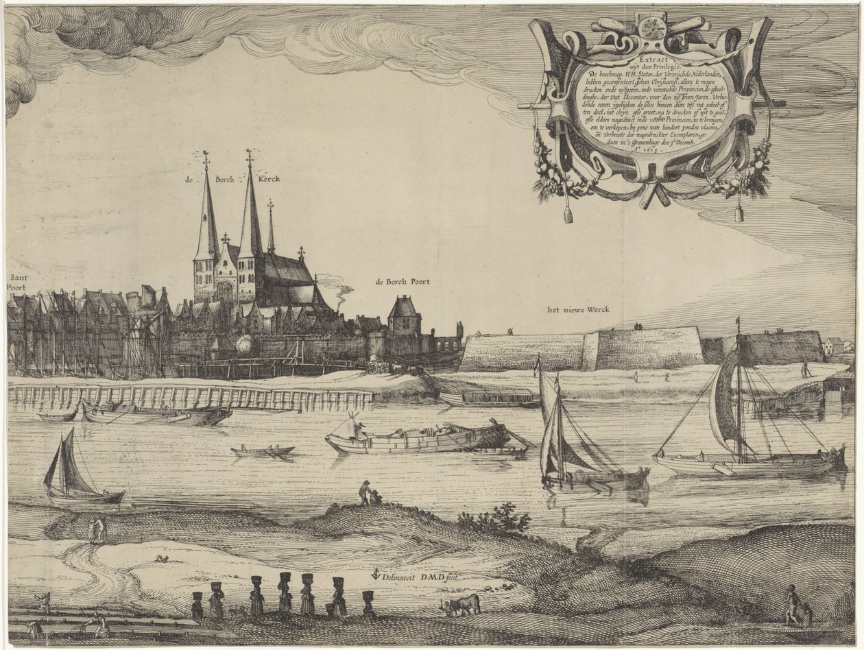 Profil de Deventer (planche IV) - Claes Jansz. Visscher (II) (possibly)