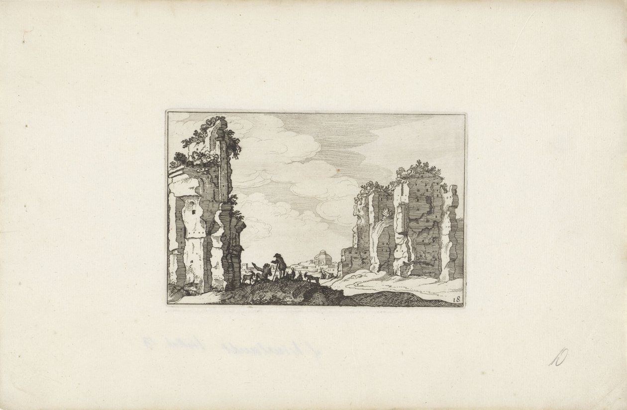 Deux bergers près d