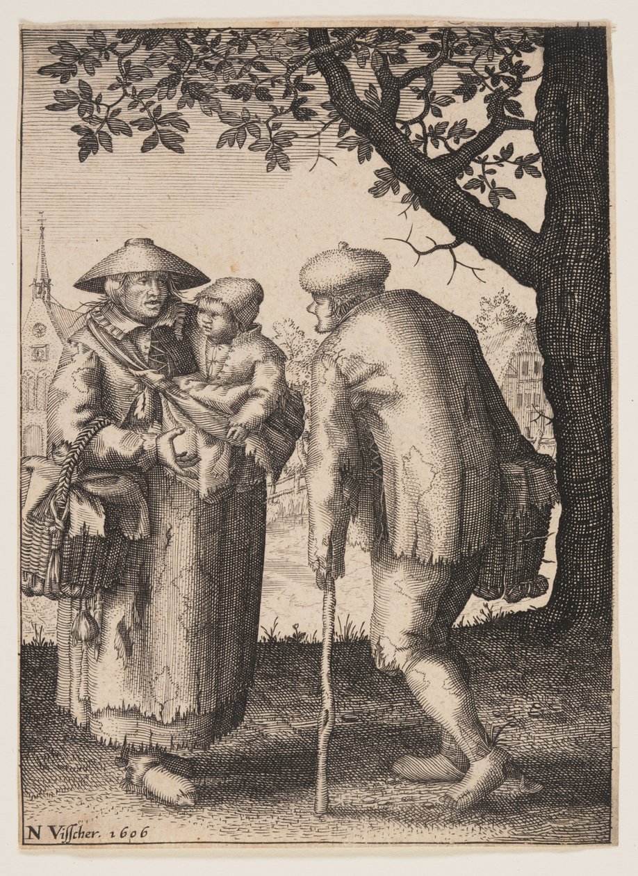Famille paysanne - Claes Jansz. Visscher