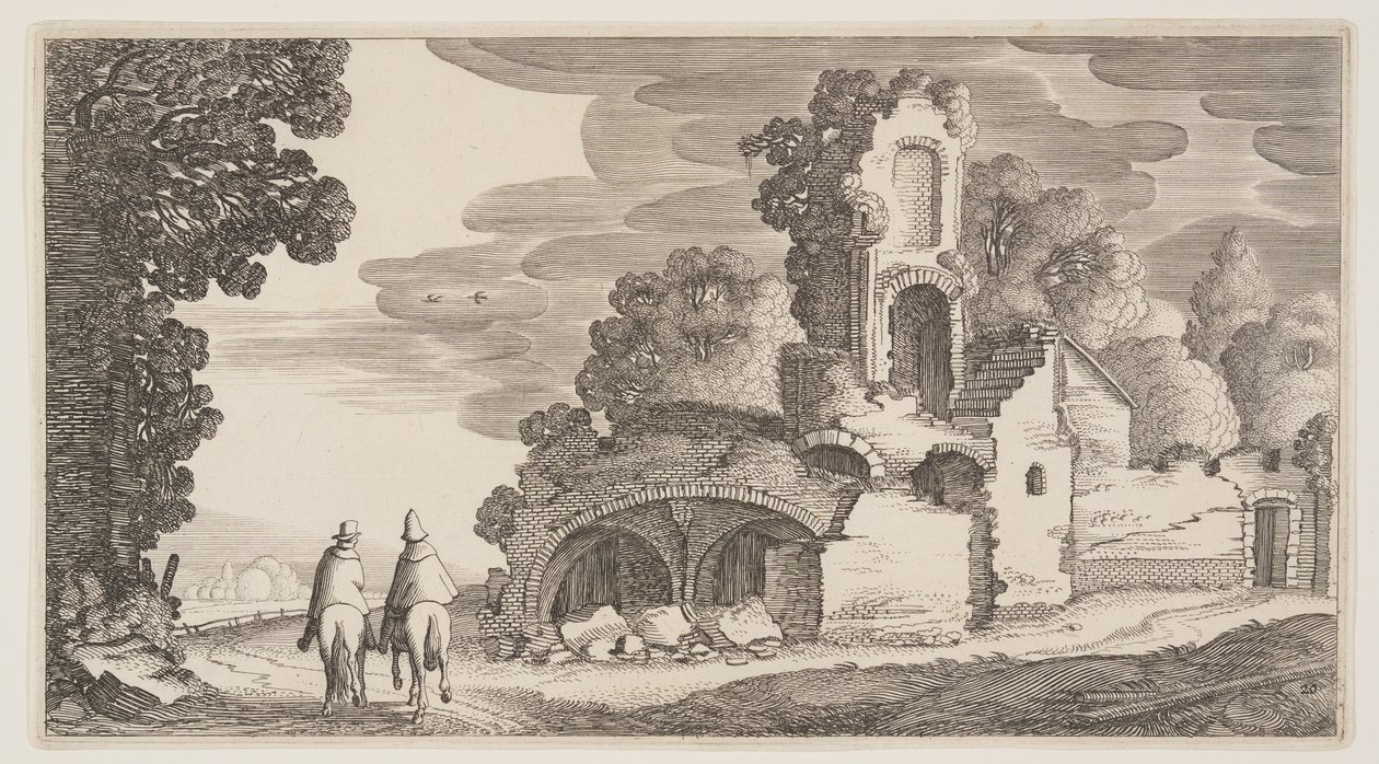 Ruines le long d