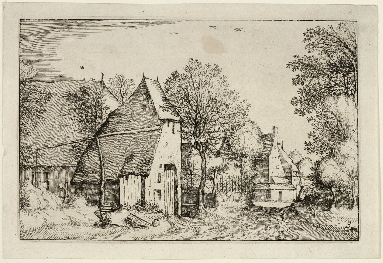 Route du village, planche trois d