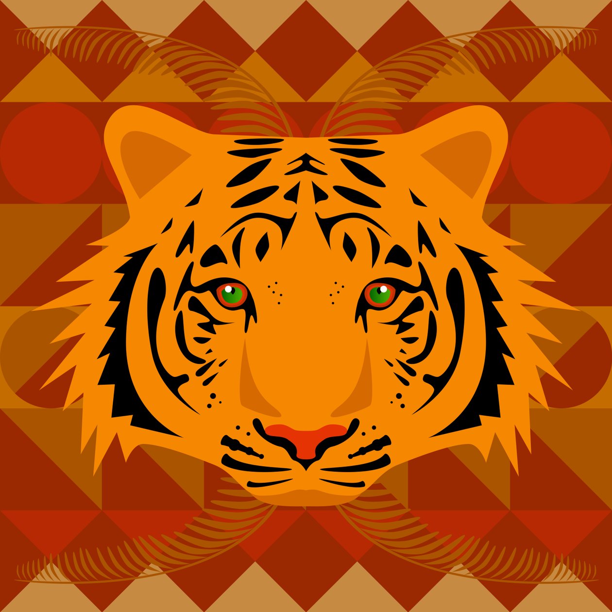 Tigre aztèque - Claire Huntley
